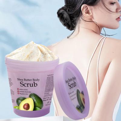 China Exfoliator Goya Grand Wholesale Ice Cream Sea Salt Exfoliating Skin Care Body Scrub Cream for sale