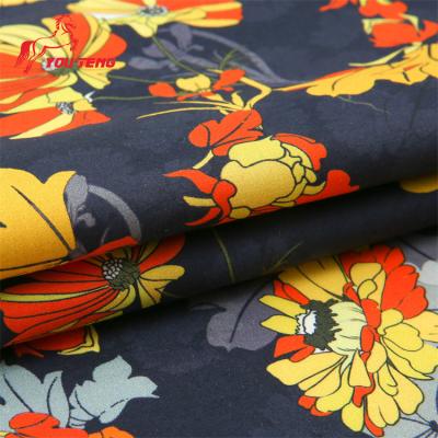 China Wholesale Digital Shrink-Resistant Printing Fabric Custom Designer Printed Twill Fabric for sale