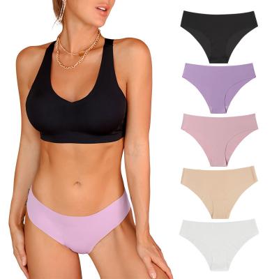 China Breathable Europe exclusively for new women's one-piece low-waist briefs naked women's breathable underwear for sale