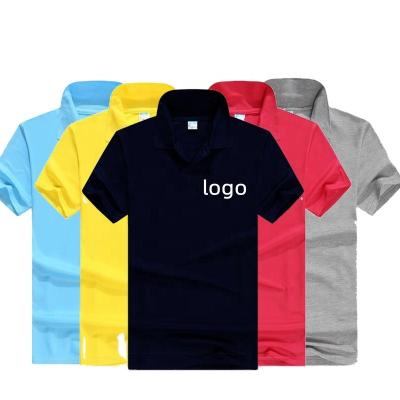 China Fashion short sleeve cultural shirt T-shirt printing logo group activity short-sleeved work clothes with embroidery for sale