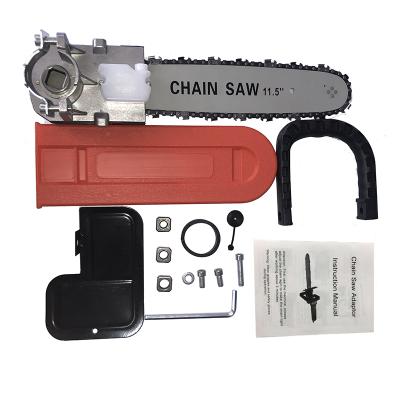 China 2-Stroke Chainsaw Bracket Kit Fits Fish Crushers 100 115 125 150 Replacement Machine Attachment Electric Chainsaw Tool Spare Parts for sale