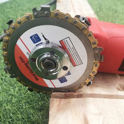 China Wood Cutting 5/8 Angle 4.5 Inch 115mm Grinder 8Tooth Chainsaw Disc Sharpening Circular Cutting Saw Blade For Wood for sale