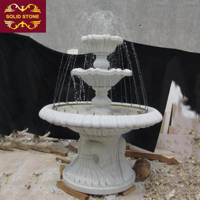 China Garden Traditional Modern Outdoor Natural Marble Fountain Stone Sale for sale