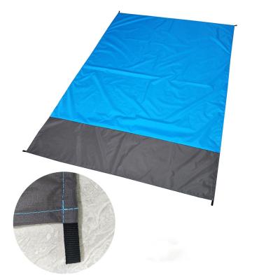 China Antronic Portable Sandproof Beach Mat Waterproof Sandproof Camping Picnic Blanket In Pocket for sale