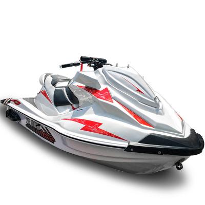 China Fiberglass Jet Ski 1300cc Three Person Wave Boat Jet Ski Wave Boat Motorboat for sale