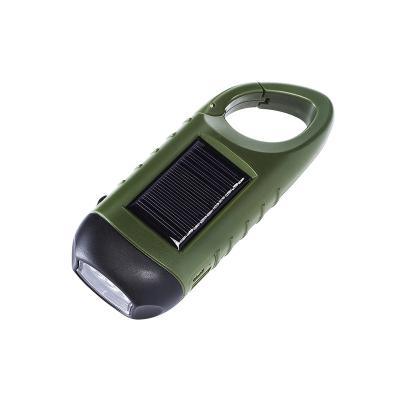 China Hand Crank Mini Emergency Flashlight Rechargeable LED Convenient Light Lamp Charging Powerflight Torch For Outdoor Camping for sale