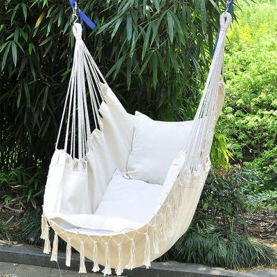 China Custom Hanging Hammock Chair Swing Durable Low MOQ Solid Color Fast Delivery for sale