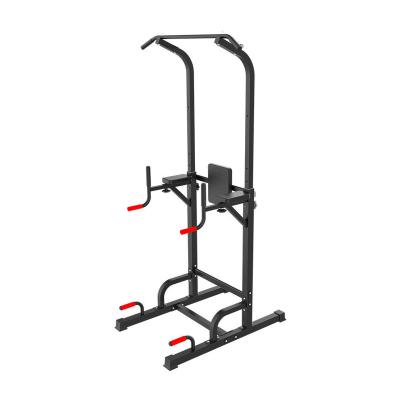 China Indoor Squat Rack Power Tower Workout Dip Station For Home Gym Newest Version Strength Training Equipment for sale