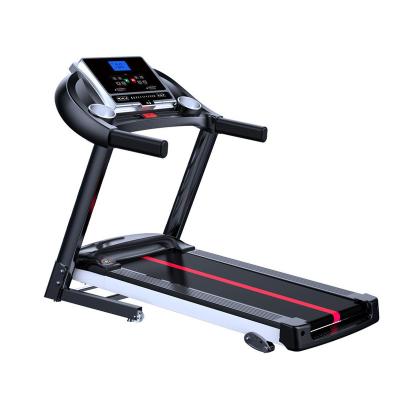 China Commercial Folding Electric Motorized Running Treadmill Machine LCD Display And Cup Holder Easy Assembly for sale