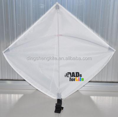 China Promotion/gift/advertise/toys/single diamond kite small promotional sport kite for advertising for sale