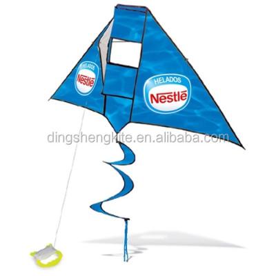 China Promotion/gift/advertise/advertisement price toy kite/sports manufacturer good delta kite 3D kite for sale