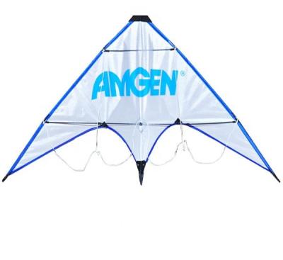 China Promotioanl Gifts/Advertising Chinese Customized Line Stunt Kite Nylon Ripstop Fabric Promotional Double Kite Kites for sale