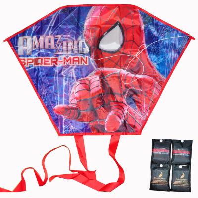 China Promotional Gifts/Foldable Pocket Advertising Spider Promotional Kite Mini Kites For Kids for sale