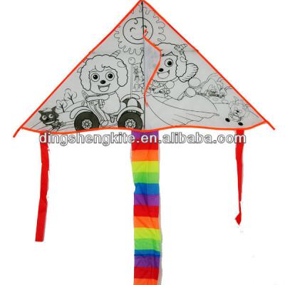 China Promotioanl Gifts / Advertising All Sorts DIY Drawing Kite For Supermarket for sale