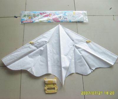 China Polyester delta kite hand drawing kite for promotion for kids DIY kite for Japan for sale