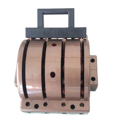 China High Quality 160amp Changeover Copper Iron Over Knife Switch for sale