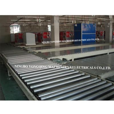 China Freezer fridge dilivery &assemble refrigeration industry equipment machinery chest freezer fridge refrigerator motorized roller conveyor line assembly line for sale