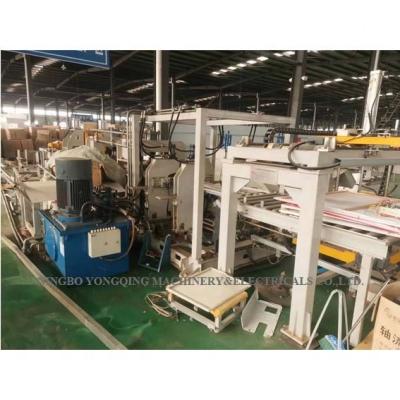 China Manufacturing Plant refrigeration industry equipment machinery used second hand chest freezer outer shell left and right panel auto forming line for sale