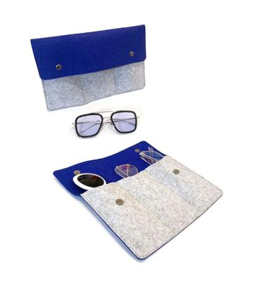 China Eco - Friendly Custom Design Different Color Printed Logo Sunglasses Glass Case Box With Button for sale