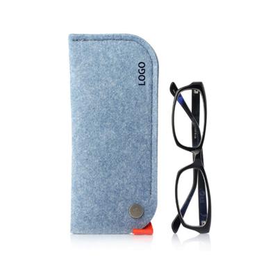 China Custom Colored Blue Colorful Different Design Travel Printing Zipper Sunglasses Case Glass Cosmetic Pouch Foldable Logo Eco-Friendly Bag Zipper Sunglasses Case Pouch for sale