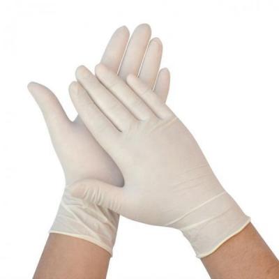 China Guantes médicos disponibles durables del látex de ASTM D6319 3 años de vida útil en venta