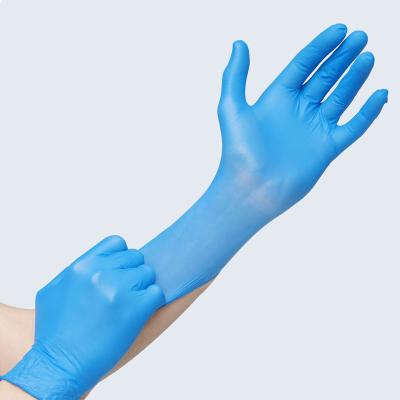 China ISO13485 6Mil Nitrile Exam Gloves Medium / Disposable Hospital Gloves for sale