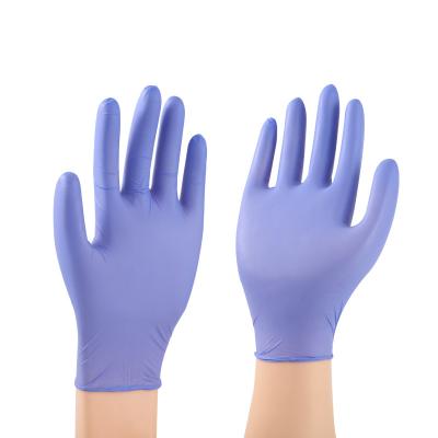 China Guantes compuestos antis del nitrilo de la puntura 510K/guantes del nitrilo de la alimentación en venta