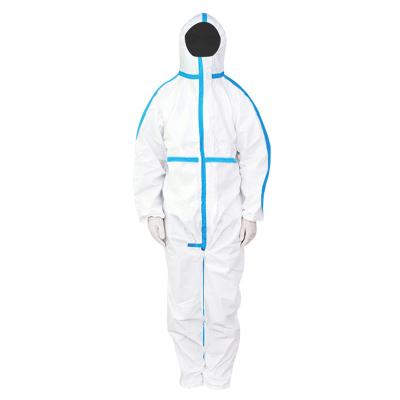 Китай Nonwoven Coveralls M L XL 2XL 3XL 4XL PPE химические устранимые защитные продается