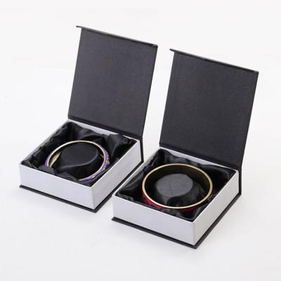 China Recycled Materials Magnetic Folding Packaging Cardboard Rigid Gift Boxes With EVA Foam for sale