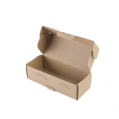 China Recycled Materials Design Printed Corrugated Folding Mailer Paper Packaging Box With Custom Logo for sale