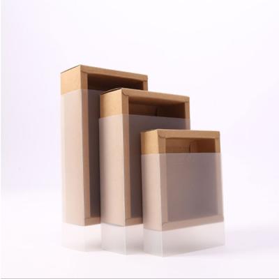 China Recycled Materials Custom Rectangle Shapes 3 Compartments Plastic Transparent Biodegradable Princess Kids Food Packaging Kraft Paper Boxes for sale