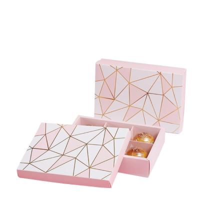 China Custom Logo Recyclable Luxury Small Drawer Chocolate Paper Packaging Corrugated Magnetic Box for sale