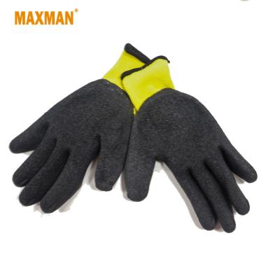 China Mechanic Protection Gloves High Quality 10G 5 Threads Polycotton Latex Gloves for sale