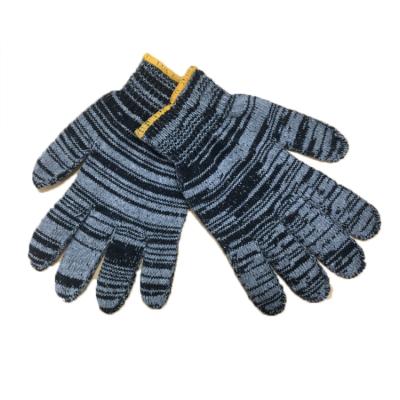 China Polka Dot Gloves Cotton Running Cheap Comfortable And Breathable Double Sided Working Gloves for sale