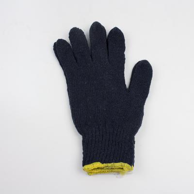 China Comfortable And Breathable Cheap Wear Resistant Cotton Yarns Knitted Working Protective Gloves for sale