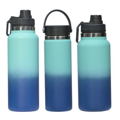 China Double aquaflask alibaba vacuum insulated medium hot and cold wall stainless steel mouth iron flask sports custom sustainable water bottle for sale