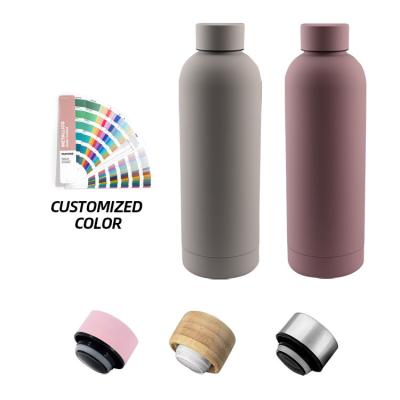 China Bestselling 350ml 500ml 750ml 1000ml Double Wall Stainless Steel Viable Custom Sport Water Bottle Tumbler Insulated Water Bottle for sale