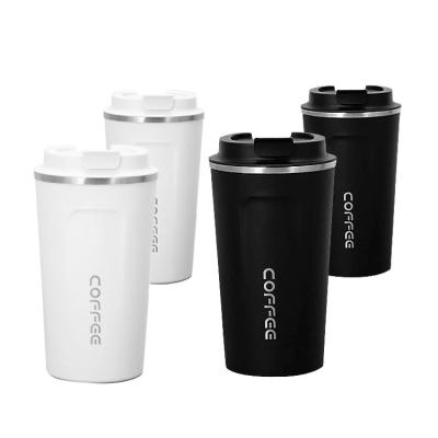 China 380ml 510ml Vacuum Flasks Tumbler Coffee Car Mug Warmer Stainless Steel Viable Insulated Bulk Coffee Tumblers for sale