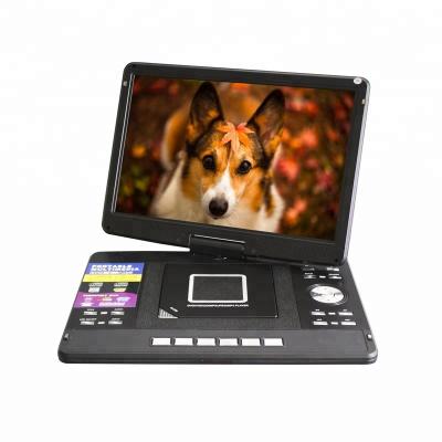 China High Quality Portable Car DVD Player 14inch FM TV DVD VCD Portable Player For Outdoor for sale