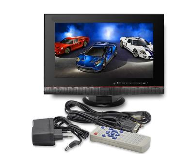 China Competitive Price PORTABLE TV Computer Monitor TV with VGA USB HDIN AC IN for PC without Battery for sale