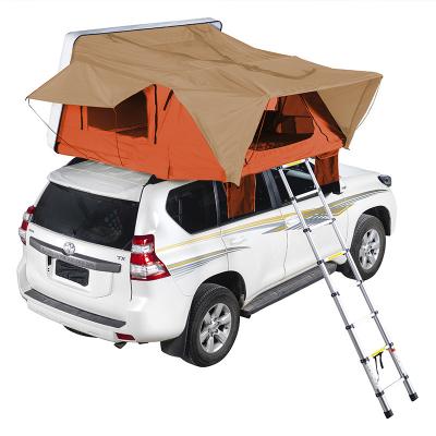 China 100% Shell Suv Outdoor Double-Layer Four Season Waterproof Luxury Aluminum Top Hard Roof Tent Wholesale Suppliers for sale