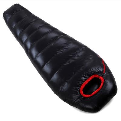 China High Quality Outdoor Camping 4 Season Winter Mummy Portable Lightweight Warm Waterproof Universal Mummy Sleeping Bag for sale