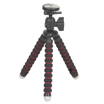 China Mini Portable Sponge Octopus PORTABLE High Quality Tripod Supports Stand for Mobile Phones Camera for sale