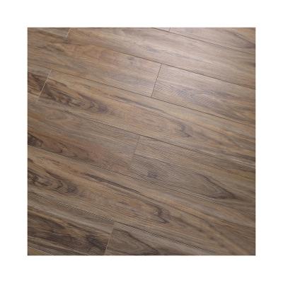 China Contemporary Hot Selling Dark Rigid Viny Professional Hybrid Flooring Brown Spc For Domestic / Business for sale