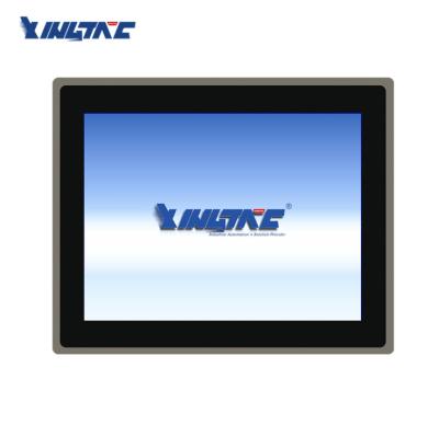 China Xingtac FPM-3121 12.1 inch 350cd TFT LCD VGA DVI Industrial Wide Temperature IP65 Monitor for sale