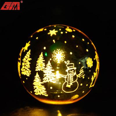 China 2021 Europe Wholesale New Production Glass Etching Glass Ball for sale