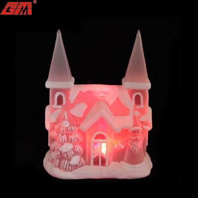 China Best Selling Decoration Toys 2021 Home Decoration Christmas Village Houses Led Lights for sale