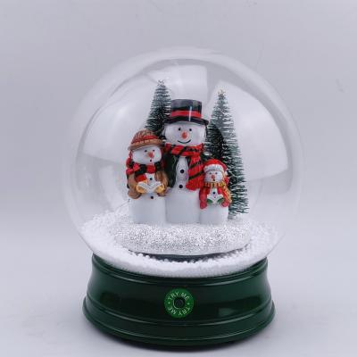 China Wholesale Decorative Musical Glass Table Decoration Christmas Ball Ornaments for sale