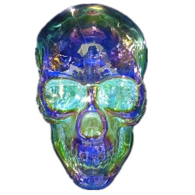 China 2021 Europe iridescence various party sale holiday eid Halloween effect skull for home decoration for sale