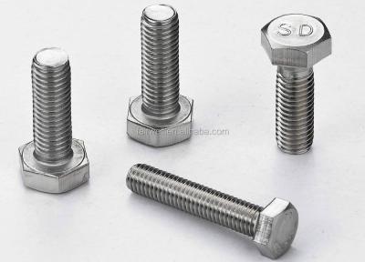 China Carbon steel and stainless steel all kinds of sizes m12 m14 m16 m18 m20 bolt and nut for sale